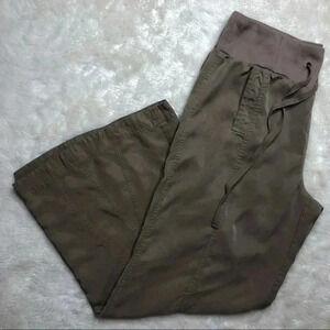 Soft Surroundings  Wide Leg Pants Tan Size Large